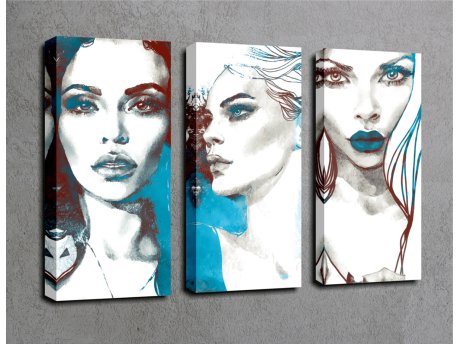 WALLXPERT Dekorativna slika iz 3 dela UC031