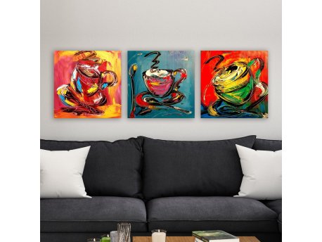 WALLXPERT Dekorativna slika iz 3 dela drprc6029