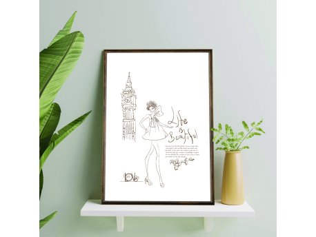 WALLXPERT Dekorativna slika TD004
