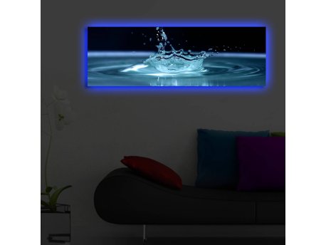 WALLXPERT Slika na platnu sa LED osvetljenjem 3090DACT 41