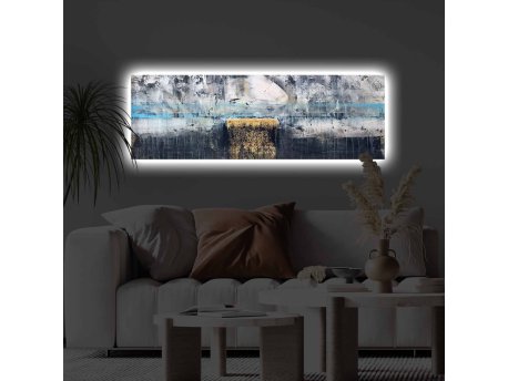 WALLXPERT Slika na platnu sa LED osvetljenjem 3090KTLGDACT 004