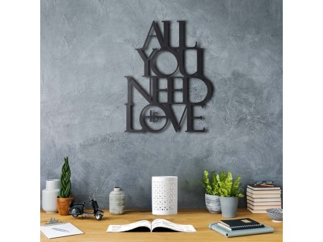 WALLXPERT Zidna dekoracija All You Need Is Love