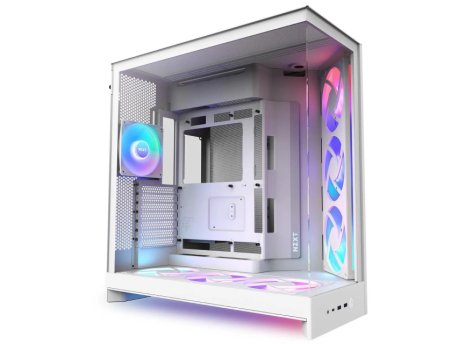 NZXT H9 Flow RGB+ Gaming kućište belo CM-H92FW-P1