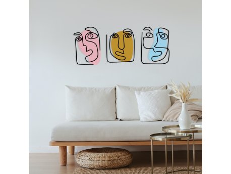 WALLXPERT Zidna dekoracija Kubizm 29