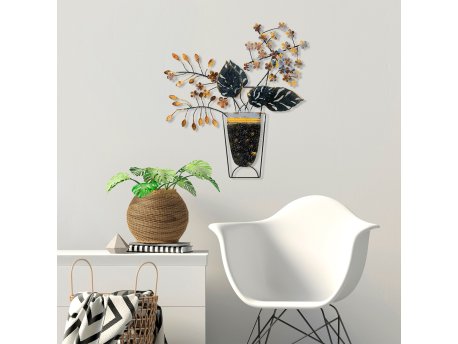 WALLXPERT Zidna dekoracija Flowers in Pots 2