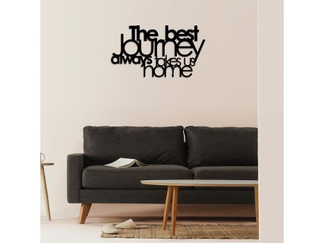 WALLXPERT Zidna dekoracija The Best Lourney Always Black