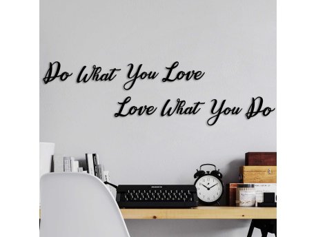 WALLXPERT Zidna dekoracija Do Love Love Do