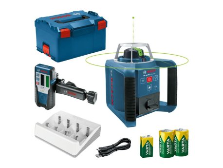 BOSCH plavi alat Građevinski laser GRL 300 HVG + LR 1 G, 0601061704