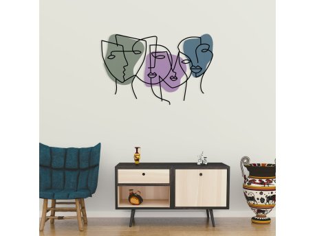 WALLXPERT Zidna dekoracija Kubizm 27