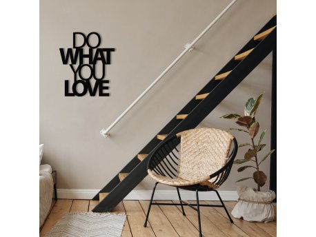 WALLXPERT Zidna dekoracija Do What You Love Metal Wall Decor