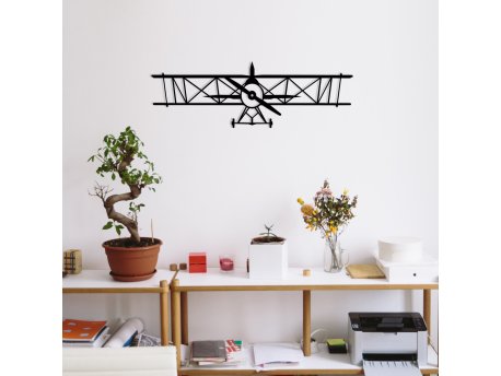 WALLXPERT Zidna dekoracija Airplanemetal Decor