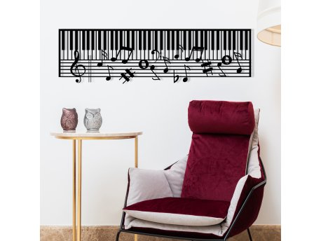 WALLXPERT Zidna dekoracija Piano M121