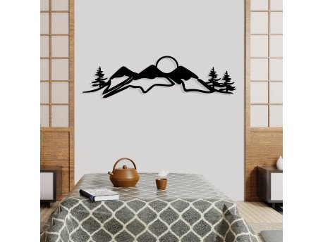 WALLXPERT Zidna dekoracija Snowtain