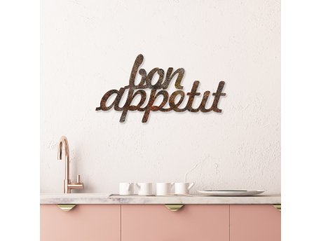 WALLXPERT Zidna dekoracija Rusty Bon Appetit
