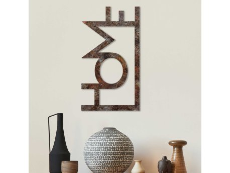 WALLXPERT Zidna dekoracija Rusty Home