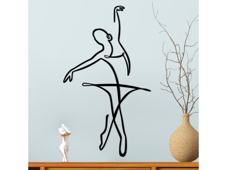 WALLXPERT Zidna dekoracija Ballerina 3