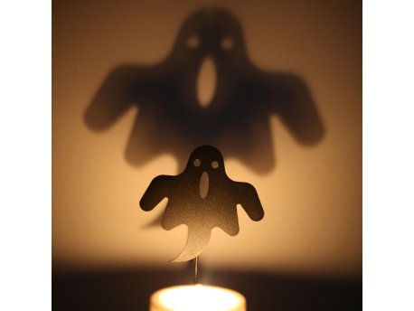 WALLXPERT Zidna dekoracija Candle Shadow 1