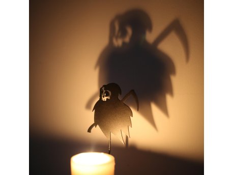 WALLXPERT Zidna dekoracija Candle Shadow 3