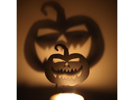 WALLXPERT Zidna dekoracija Candle Shadow 4