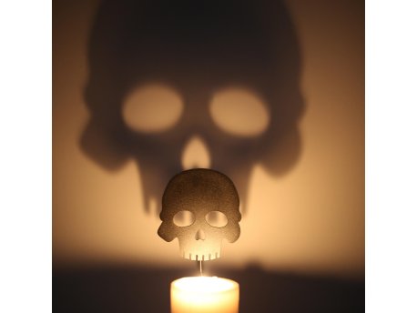 WALLXPERT Zidna dekoracija Candle Shadow 5