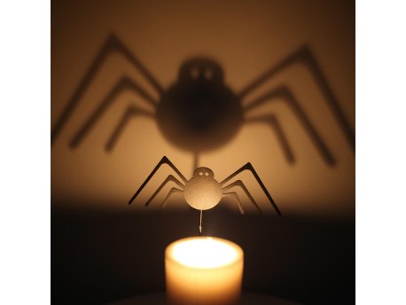 WALLXPERT Zidna dekoracija Candle Shadow 6