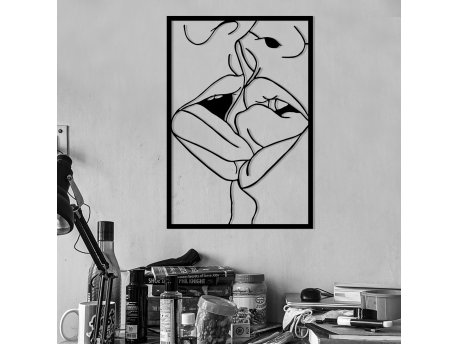 WALLXPERT Zidna dekoracija Kiss Me 2