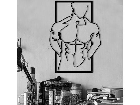 WALLXPERT Zidna dekoracija Muscular Man