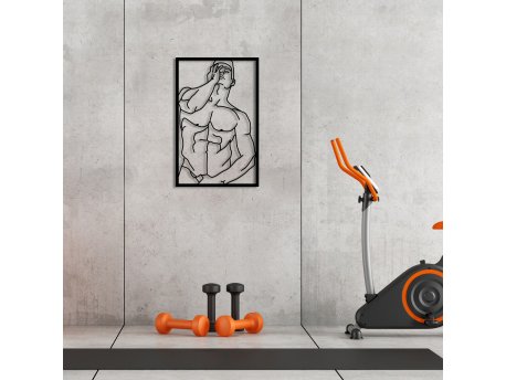 WALLXPERT Zidna dekoracija Muscle Male Posture