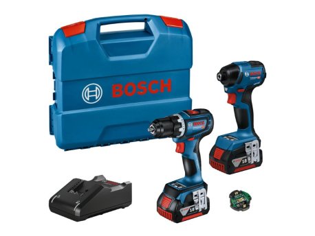 BOSCH plavi alat Set alata GDR 18V-220 C + GSB 18V-90 C, 06019L6023