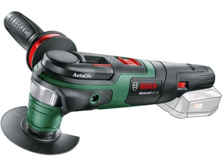 BOSCH zeleni alat AdvancedMulti 18, 0603104000 Akumulatorski multifunkcionalni alat