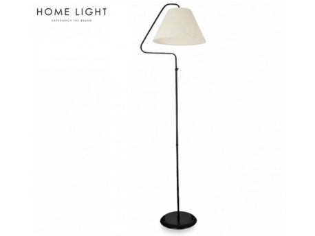 HOME LIGHT Lambader 12046 Podna lampa, crna OUTLET