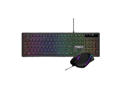 GAMDIAS Tastatura + miš Gamdias Ares E3 crna