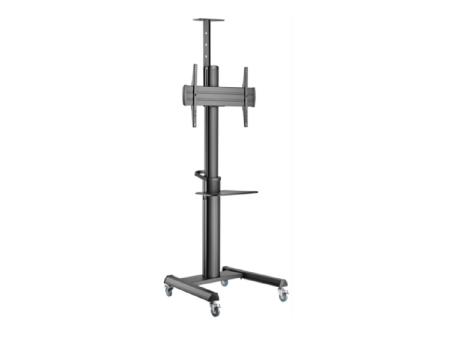 GEMBIRD TVS-70T-02 Gembird Mobilni sto sa tockicima, 37-70, crne boje