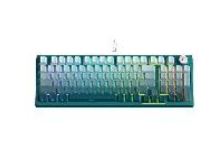 Havit Tastatura KB899L belo-zelena