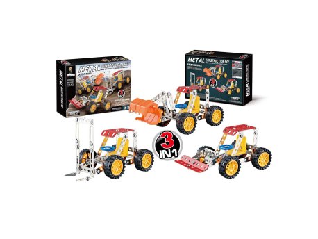 Denis DIY, Set za gradnju, gradjevinska vozila, 122-dela