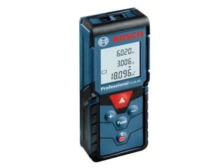 BOSCH plavi alat GLM 40 digitalni laserski daljinomer 0601072900