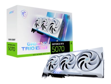 MSI GeForce RTX 5070 12G GAMING TRIO OC WHITE