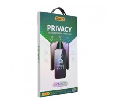 3G Zastitno staklo Tempered glass X mart 9D Privacy za iPhone 15 Pro 6.1