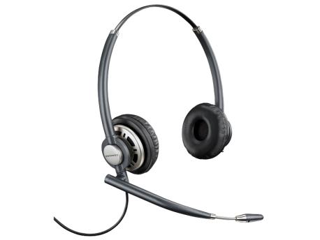 HP Poly EncorePro 720 Binaural Headset +Quick Disconnect, Black (8R707AA)