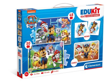 CLEMENTONI CLEMENTONI EDUKATIVNI SET 4IN1 PAW PATROL