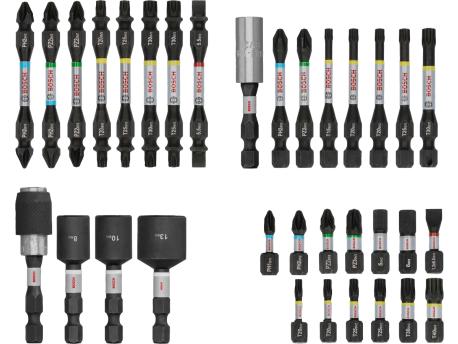 BOSCH PRO Impact set nastavaka za odvrtače, 35 komada, 2608521U77