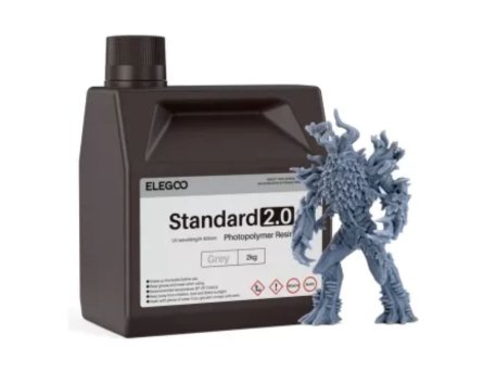 ELEGOO Standard 2.0 resin 2000gram - Grey