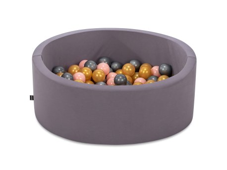 WALLXPERT Ogradica sa lopticama Bubble Pops v10 Grey