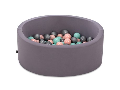 WALLXPERT Ogradica sa lopticama Bubble Pops v13 Grey