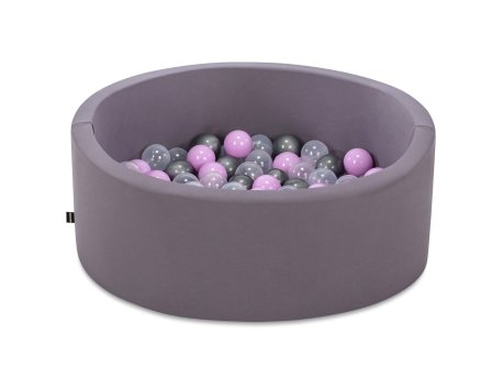 WALLXPERT Ogradica sa lopticama Bubble Pops v7 Grey