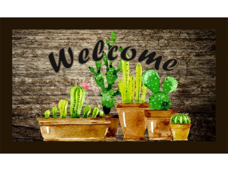 WALLXPERT Otirač Cactus (742TMA8188)