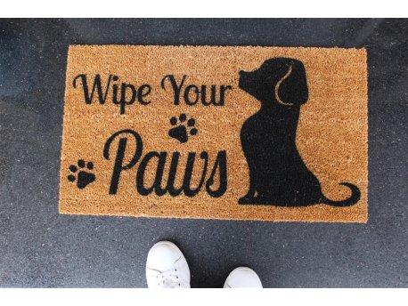 WALLXPERT Otirač Wipe Your Paws