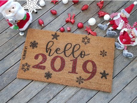 WALLXPERT Otirač Hello 2019