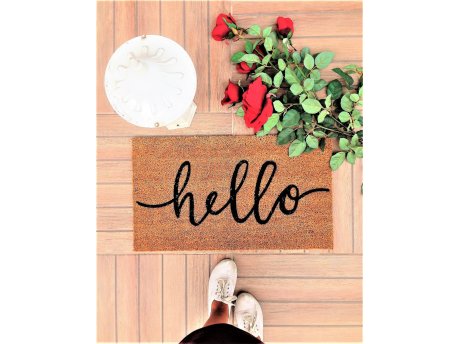 WALLXPERT Otirač Hello