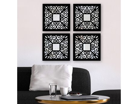 WALLXPERT Set ogledala SYH06833628